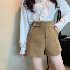 Linen Culottes with Belt